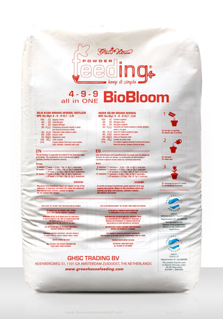 Green house Bio feeding BioBloom 25kg
