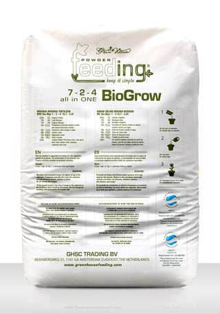 Green house Bio feeding BioGrow 25kg